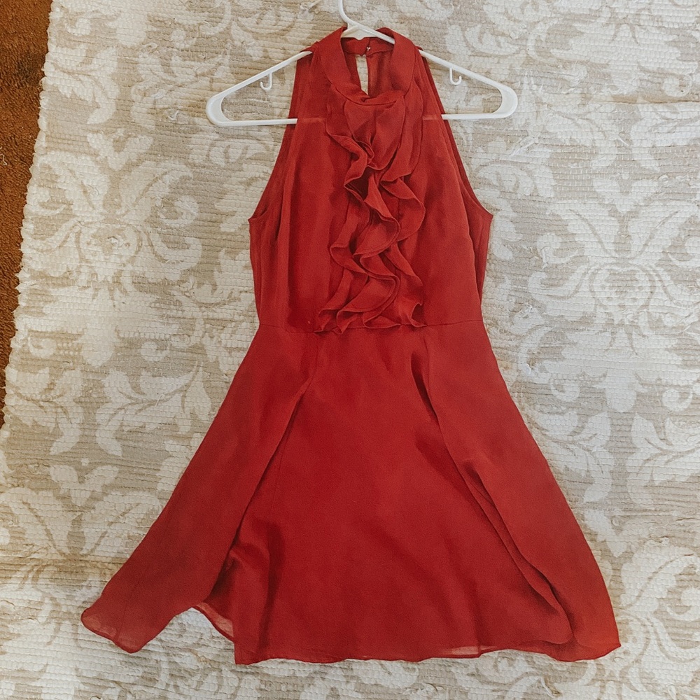 BCBG red dress